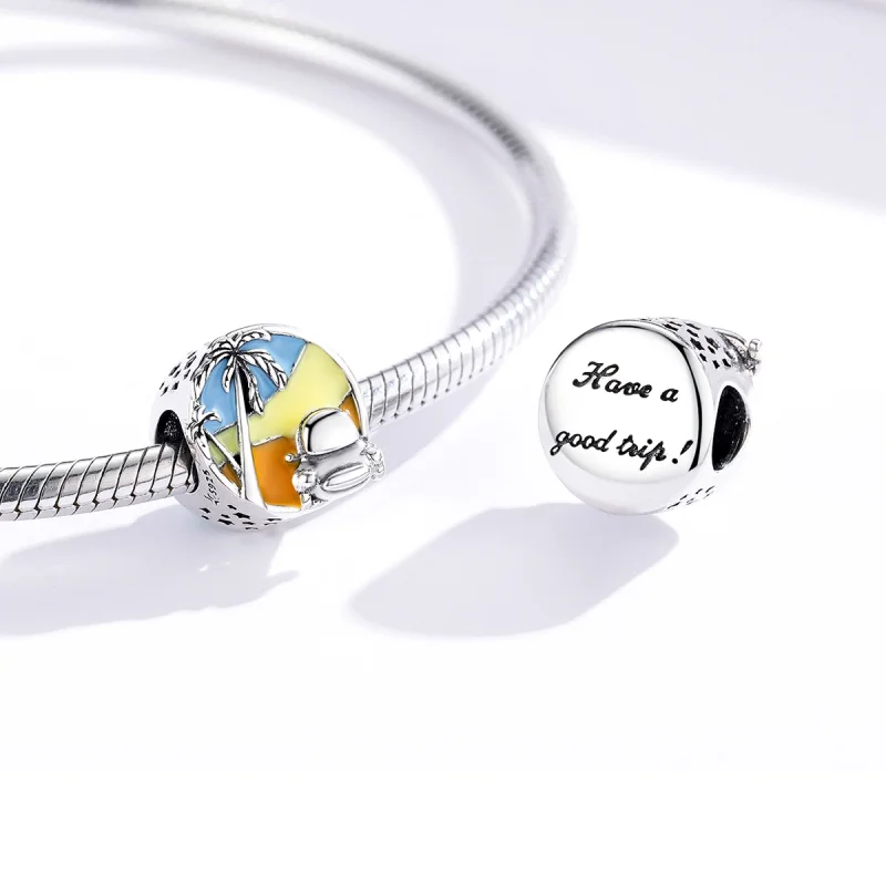 (image for) Pandora Style Silver Summer Journey Charm - SCC1530 - View 4