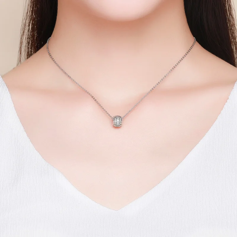 (image for) Pandora Style Silver Summer Pineapple Charm - SCC936 - View 5