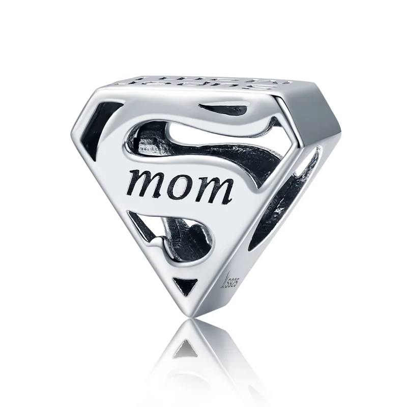 (image for) Pandora Style Silver Super Mom Charm - SCC429 - Product Image