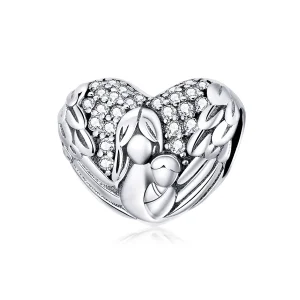 (image for) Pandora Style Silver Thank you & Love you Charm - SCC1462