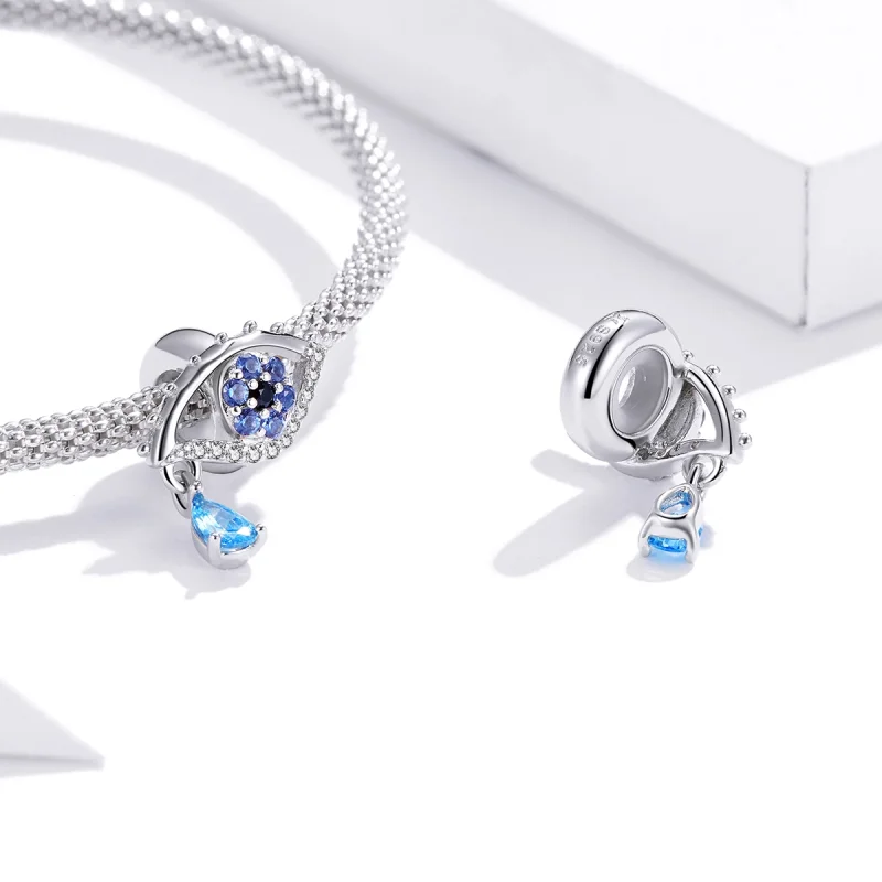 (image for) Pandora Style Silver The Eye of Mystery Charm - SCC1775 - View 4