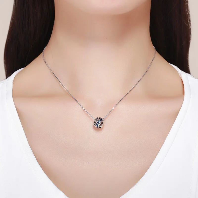 (image for) Pandora Style Silver The Shining Star River Charm - SCC640 - View 6