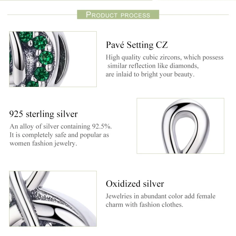 (image for) Pandora Style Silver Treble Clef Charm - SCC450 - View 6