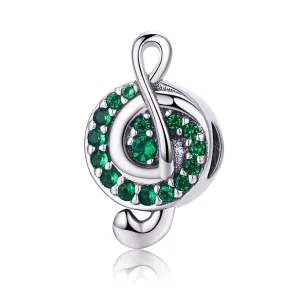 (image for) Pandora Style Silver Treble Clef Charm - SCC450