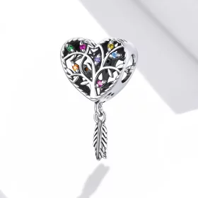 Pandora Style Silver Tree of Life Charm - SCC1768 Pandora Style Silver Tree of Life Charm - SCC1768