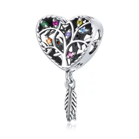 Pandora Style Silver Tree of Life Charm - SCC1768 Pandora Style Silver Tree of Life Charm - SCC1768