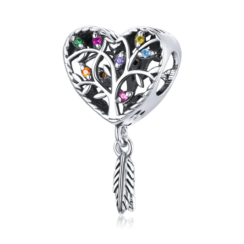 (image for) Pandora Style Silver Tree of Life Charm - SCC1768 - Product Image