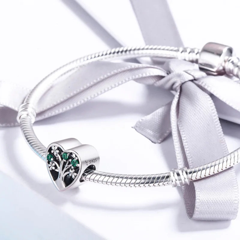 (image for) Pandora Style Silver Tree of Life Charm - SCC221 - View 4