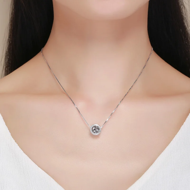 (image for) Pandora Style Silver Tree of Life Charm - SCC616 - View 6