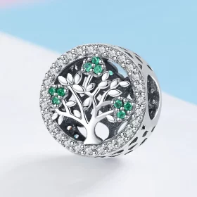 Pandora Style Silver Tree of Life Charm - SCC919 Pandora Style Silver Tree of Life Charm - SCC919