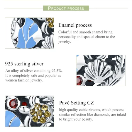 Pandora Style Silver Underwater World Charm - SCC683