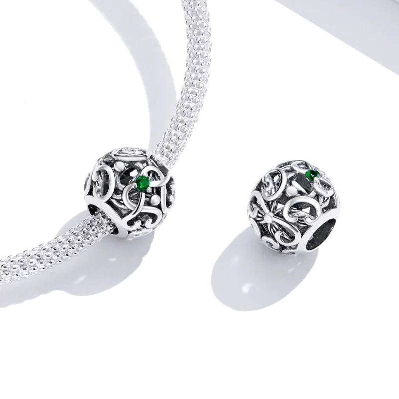 (image for) Pandora Style Silver Vintage Cross Charm - SCC1511 - View 4