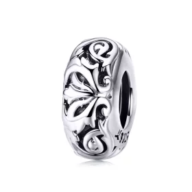 Pandora Style Silver Vintage Flower Spacer - SCC1139 Pandora Style Silver Vintage Flower Spacer - SCC1139