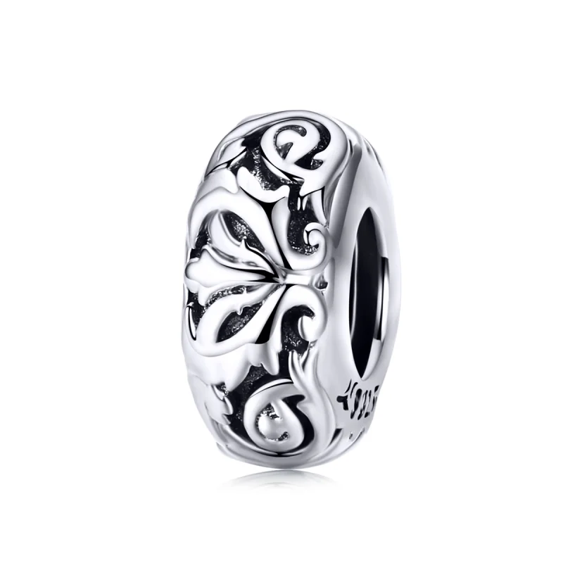 (image for) Pandora Style Silver Vintage Flower Spacer - SCC1139 - Product Image