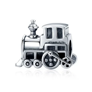 (image for) Pandora Style Silver Vintage Train Charm - SCC507