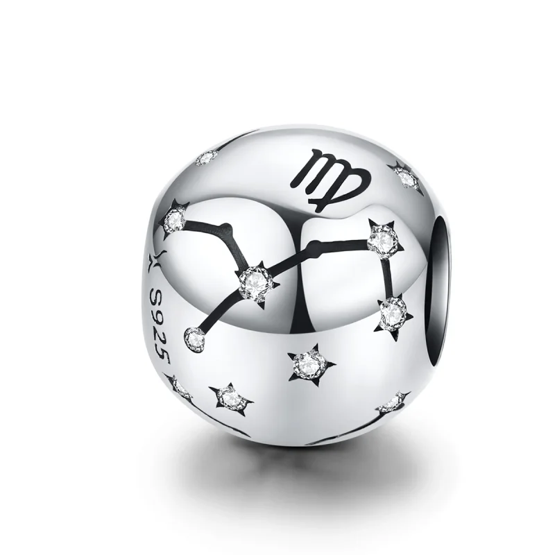 (image for) Pandora Style Silver Virgo Charm - SCC1218-6 - Product Image