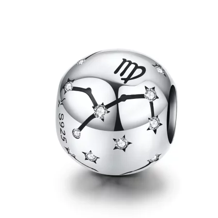 Pandora Style Silver Virgo Charm - SCC1218-6