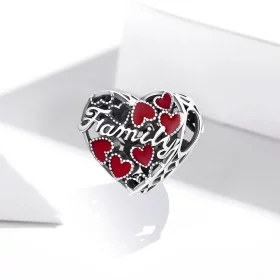 Pandora Style Silver Warm Family Charm - SCC1750 Pandora Style Silver Warm Family Charm - SCC1750