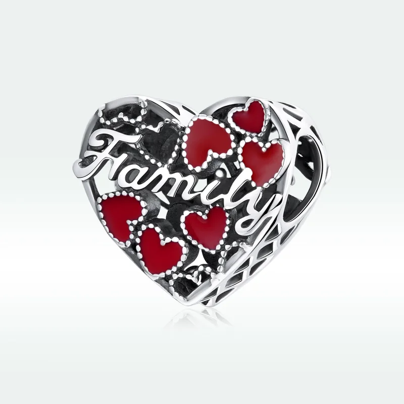 (image for) Pandora Style Silver Warm Family Charm - SCC1750 - View 5