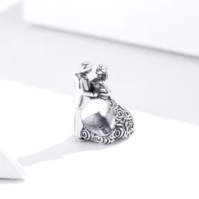 Pandora Style Silver Wedding Party Dancing Bride And Groom Charm - SCC1564 Pandora Style Silver Wedding Party Dancing Bride And Groom Charm - SCC1564