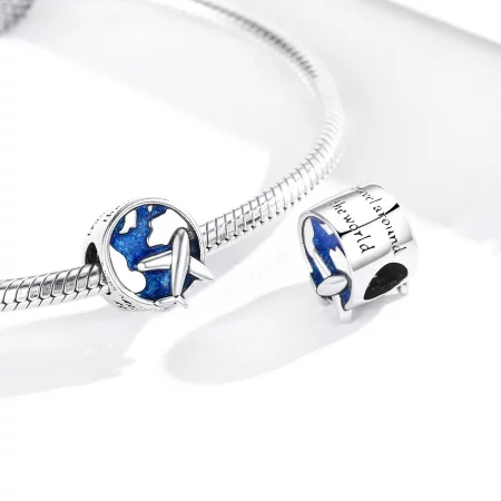 Pandora Style Silver World Voyage Charm - SCC1568