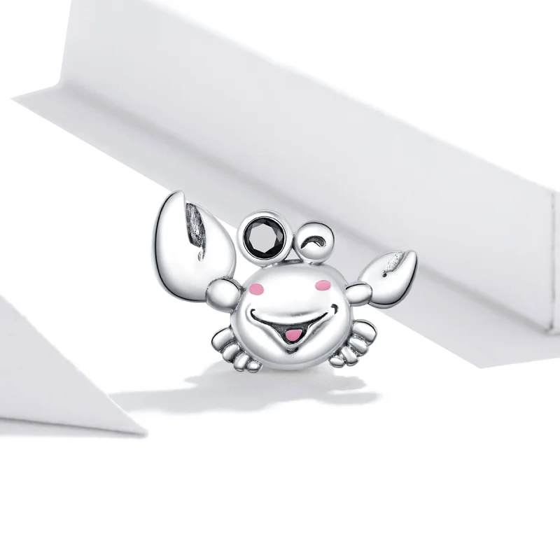 (image for) Pandora Style Small Crab Charm - SCC1655 - View 2