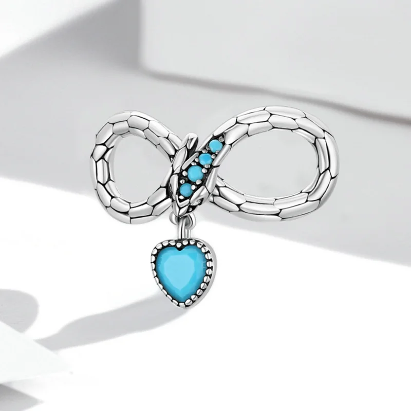 (image for) Pandora Style Spirit Snake Infinite Love Charm - SCC2004 - View 2