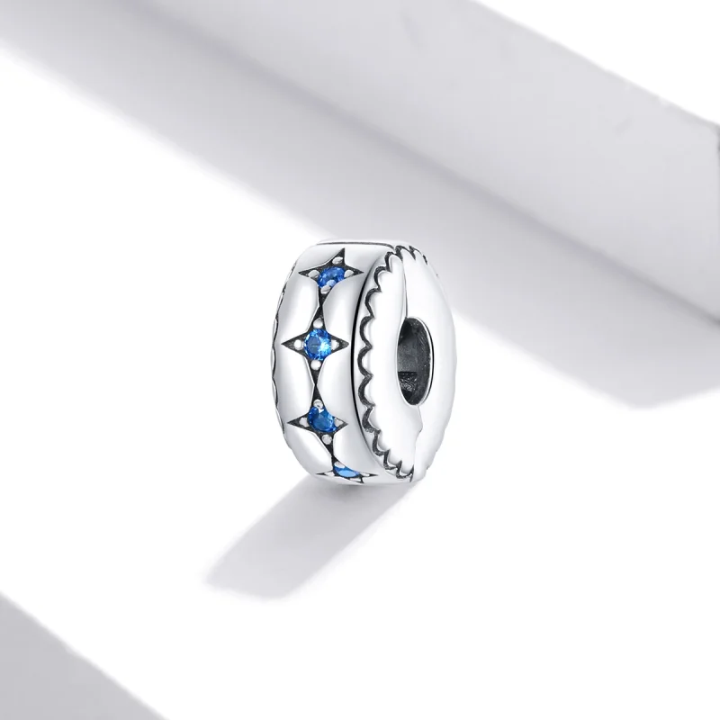 (image for) Pandora Style Starry Clip - BSC443 - View 2