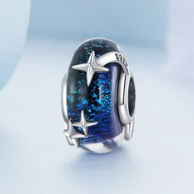 Pandora Style Starry Sky Glass Charm - BSC682