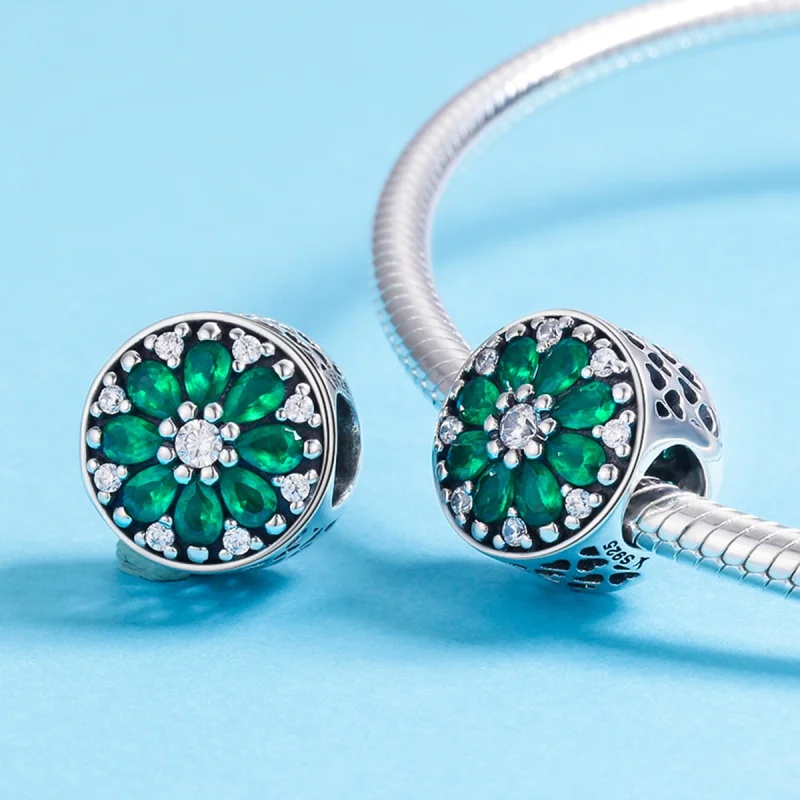 (image for) Pandora Style Summer Green Charm - SCC629 - View 5