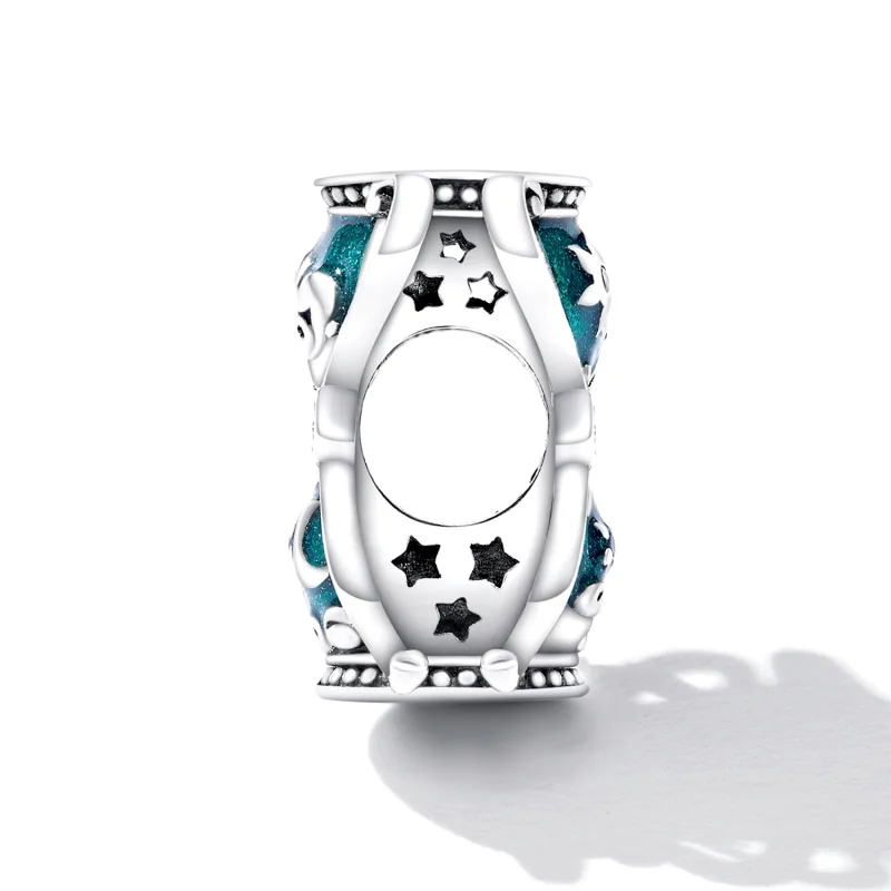 (image for) Pandora Style Sun and Moon Hourglass Charm - SCC2265 - View 3