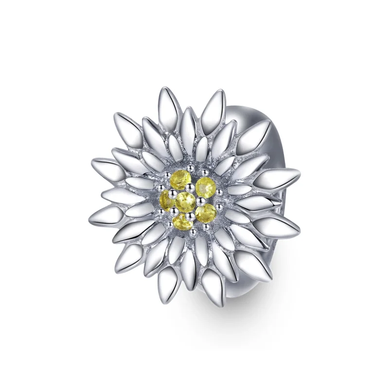 (image for) Pandora Style Sun Flower Charm - SCC1765 - Product Image