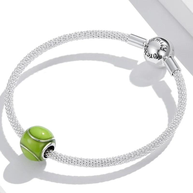 (image for) Pandora Style Tennis Charm - SCC2032 - View 3