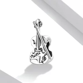 Pandora Style Vintage Violin Charm - SCC2077 Pandora Style Vintage Violin Charm - SCC2077
