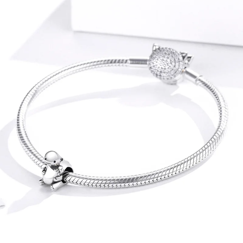 (image for) Pandora Style Warm Polar Bear Charm - BSC297 - View 3