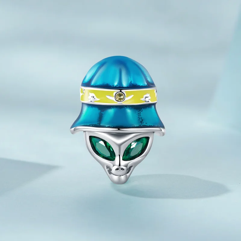 (image for) Pandora Style Weird Alien Charm - SCC2393 - View 2