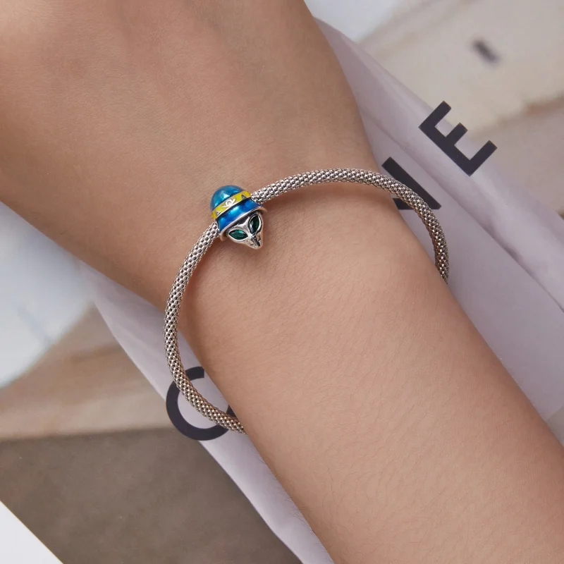 (image for) Pandora Style Weird Alien Charm - SCC2393 - View 6