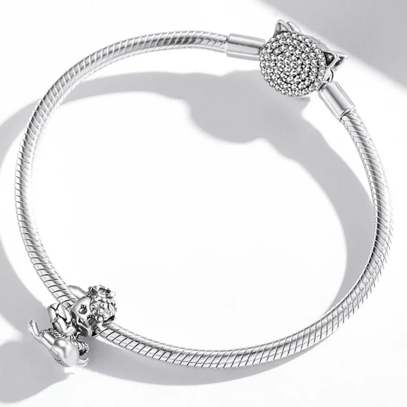 (image for) Pandora Style Western Style Little Sheep Charm - SCC2043 - View 3