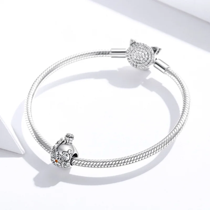 (image for) Pandora Style Wishing Bottle Charm - SCC1602 - View 3