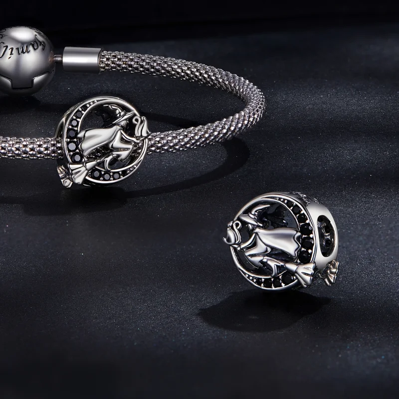 (image for) Pandora Style Witch Charm - SCC2405 - View 4