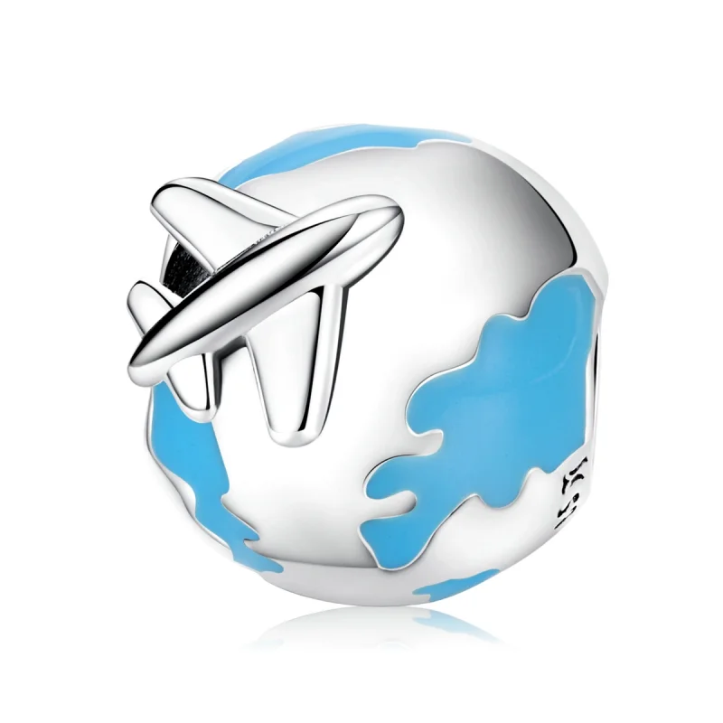 (image for) Pandora Style World Travel - Plane Set Sail Charm - SCC2026 - Product Image