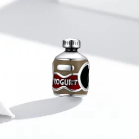 Pandora Style Yogurt Bottle Charm - SCC1967 Pandora Style Yogurt Bottle Charm - SCC1967