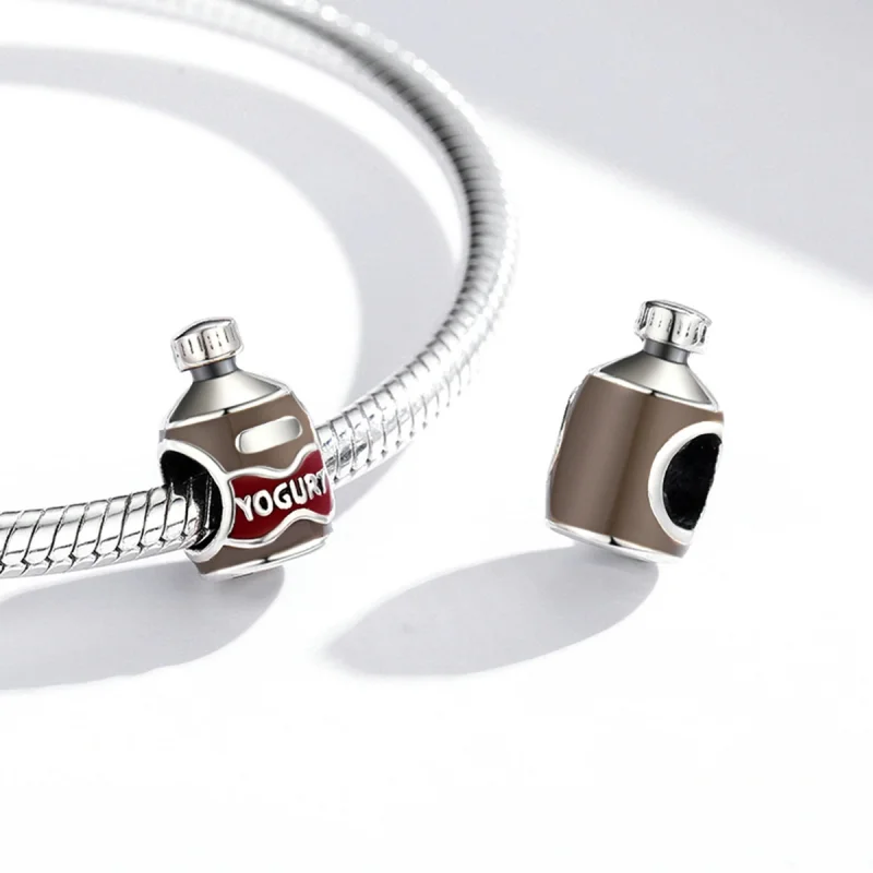 (image for) Pandora Style Yogurt Bottle Charm - SCC1967 - View 4