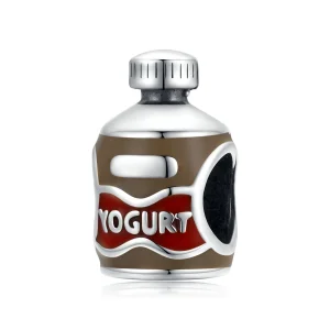 (image for) Pandora Style Yogurt Bottle Charm - SCC1967