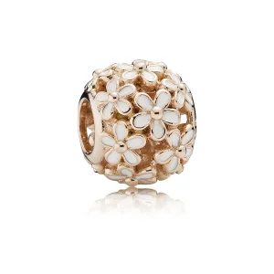 (image for) Darling Daisy Meadow Charm, PANDORA Rose™ & White Enamel - 780004EN12