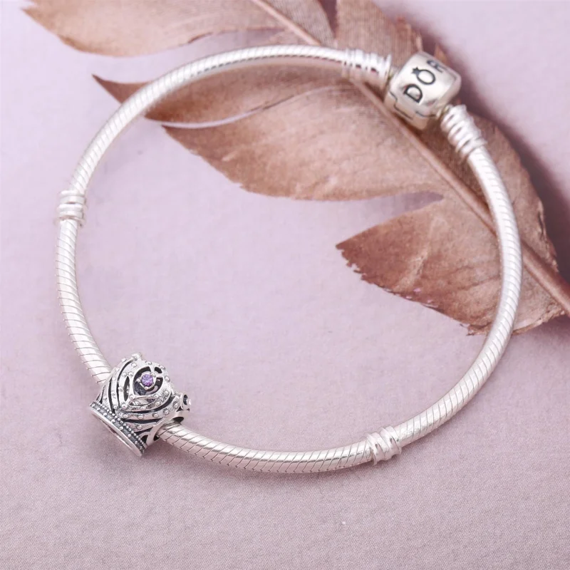 (image for) Disney, Anna's Crown Charm - PANDORA - View 2