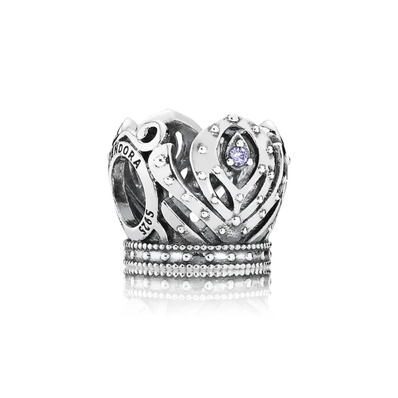 (image for) Disney, Anna's Crown Charm - PANDORA - Product Image
