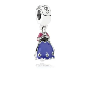 (image for) Disney, Anna's Dress Dangle Charm - PANDORA