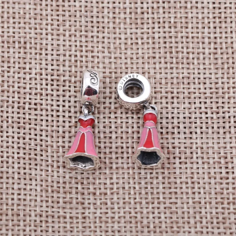 (image for) Disney, Aurora's Dress Dangle Charm - PANDORA - View 3