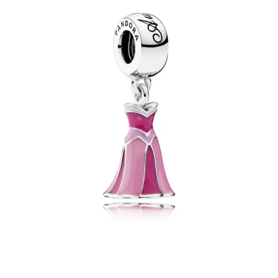 Disney, Aurora\'s Dress Dangle Charm - PANDORA